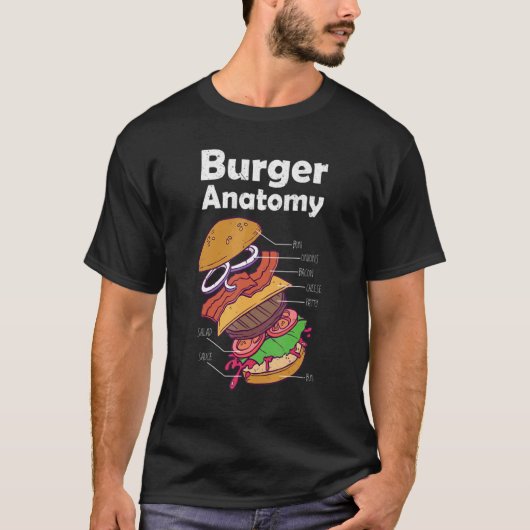 Anatomie Cheesebdrom T-Shirt (Vorderseite)