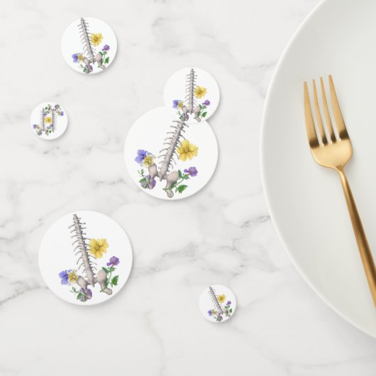 Anatomie der Blume - Wirbelsäule, Angesagter Knoch Konfetti (Gruppe)