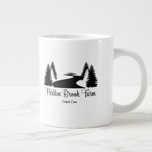 Anatomie der Cashmere-Ziege - Jumbo-Tasse (Rechts)