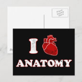 Anatomie der Liebe Postkarte (Vorne/Hinten)