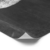 Anatomie der Lungen mit Halkboard-Ästhetik Poster (Ecke)