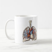 Anatomie der Medizin Anatomische Lunge Kaffeetasse (Links)