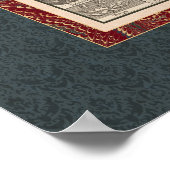 Anatomie der Melancholie Faszinierende Antike Poster (Ecke)