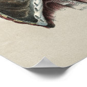 Anatomie der menschlichen Brustdrüse Vintag Poster (Ecke)