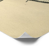 Anatomie der menschlichen Schulterarme 1902 Vintag Poster (Ecke)