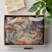 Anatomie der Musikreihe Design 4 Seidenpapier (Geschenk)