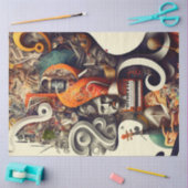 Anatomie der Musikreihe Design 4 Seidenpapier (Basteln)