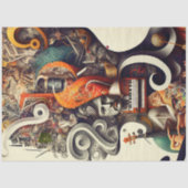 Anatomie der Musikreihe Design 4 Seidenpapier (Vorderseite)