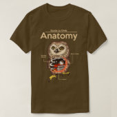 Anatomie der Owls T-Shirt (Design vorne)