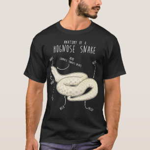 Anatomie der Schlangenschlange T-Shirt
