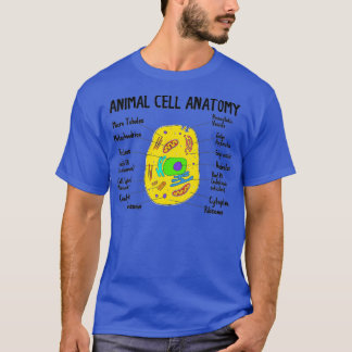 Anatomie der Tierzellbiologie Biologin Science T-Shirt