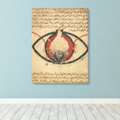 Anatomie des Auges, aus einem Buch über Augenkrank Leinwanddruck (Insitu (Holzboden))