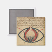 Anatomie des Auges, aus einem Buch über Augenkrank Magnet (Vorderseite/Rückseite)