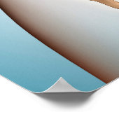 Anatomie des Beckenknochens am weiblichen Körper Poster (Ecke)