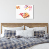 Anatomie des Cochleaidschnitts im menschlichen Ohr Leinwanddruck (Insitu (Schlafzimmer))