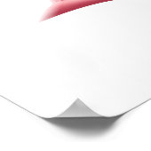 Anatomie des Cochleaidschnitts im menschlichen Ohr Poster (Ecke)