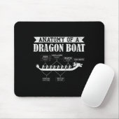 Anatomie des Drachenbootrennens Liebhaber Boote Re Mousepad (Mit Mouse)