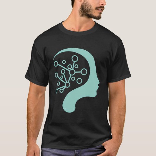 Anatomie des Gehirns Anatomische botanische Anatom T-Shirt (Vorderseite)