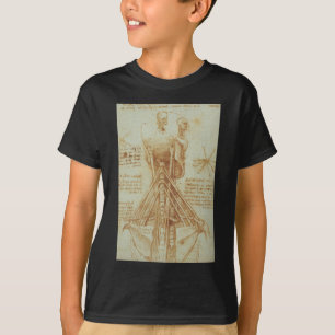 Anatomie des Halses durch Leonardo da Vinci C. T-Shirt