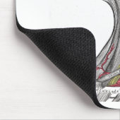 Anatomie des Halses Mousepad (Ecke)