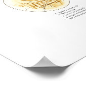 Anatomie des Hundes Blasenmuskeln und Knochen Poster (Ecke)