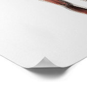 Anatomie des männlichen Muskelsystems, Sicht nach  Poster (Ecke)