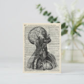 Anatomie des Menschen Postkarte (Stehend Vorderseite)