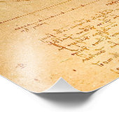 Anatomie des Menschen, Vitruvianischer Mensch von Fotodruck (Ecke)