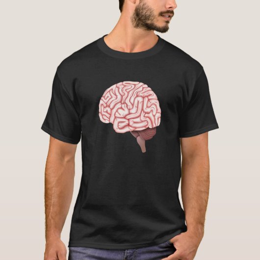 Anatomie des menschlichen Gehirns Neurologie Neuro T-Shirt (Vorderseite)