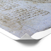 Anatomie des menschlichen Herzens, Leonardo da Vin Poster (Ecke)