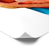 Anatomie des menschlichen Herzens, Querschnitt Poster (Ecke)