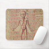 Anatomie des menschlichen Körpers Mousepad (Mit Mouse)