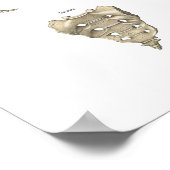 Anatomie des menschlichen Skeletts Poster (Ecke)