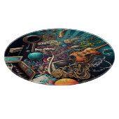 Anatomie des Musikplatzes Schneidebrett (Ecke)