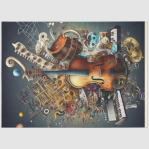 Anatomie des Musikreihen-Designs 10 Seidenpapier