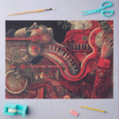 Anatomie des Musikreihen-Designs 12 Seidenpapier (Basteln)