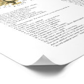 Anatomie des Pferdes Poster (Ecke)