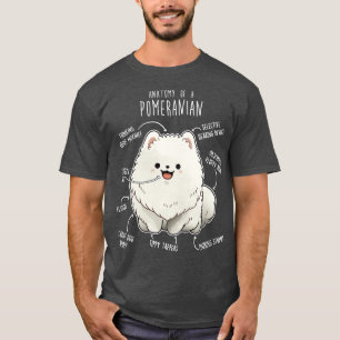 Anatomie des Spitzes T-Shirt