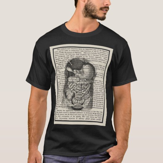 Anatomie des Verdauungsapparats Art. 1 Medizinisch T-Shirt (Vorderseite)