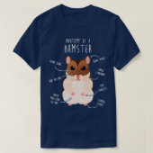 Anatomie des Zwerghamsters T-Shirt (Design vorne)