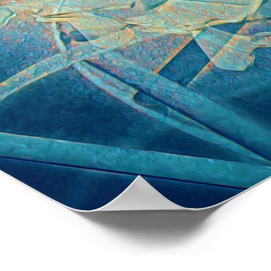 Anatomie digitale Kunst Poster (Ecke)