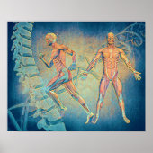 Anatomie digitale Kunst Poster (Vorne)