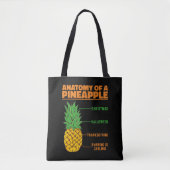Anatomie einer Ananas Liebhaberfamilie Cool Tasche (Vorderseite)