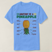 Anatomie einer Ananas T-Shirt (Design vorne)