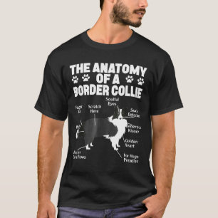 Anatomie einer Grenzkollie T-Shirt