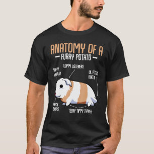 Anatomie einer Guinea aus Furry Potato T-Shirt