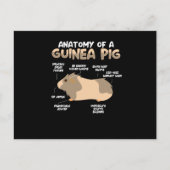 Anatomie einer Guinea Postkarte (Vorderseite)