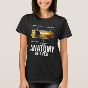 Anatomie einer Kirchenbank-Sicherheit und Schutz G T-Shirt