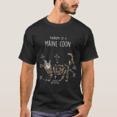 Anatomie einer Mammutkatze T-Shirt (Vorderseite)