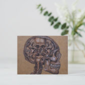 Anatomie einer Schizophrenie Postkarte (Stehend Vorderseite)